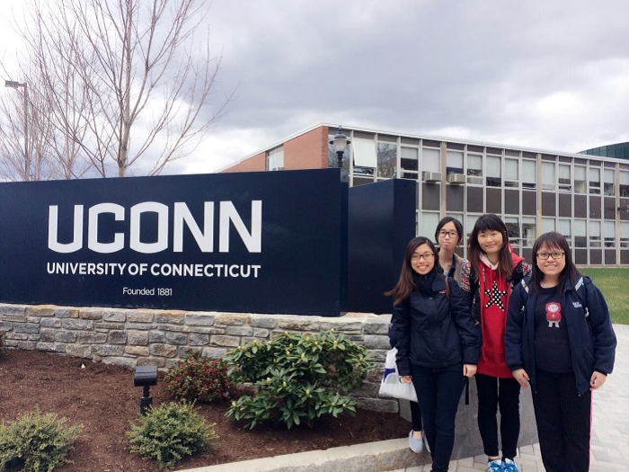 University of Connecticut USA 20 Apr 2015 to 3 May 2015